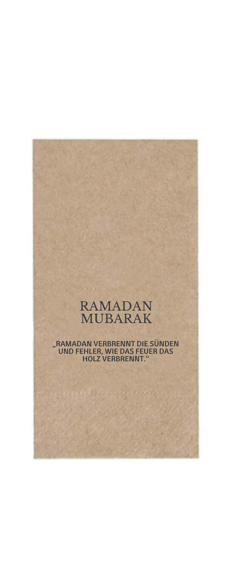 Servietten "Ramadan Mubarak" 12er Set