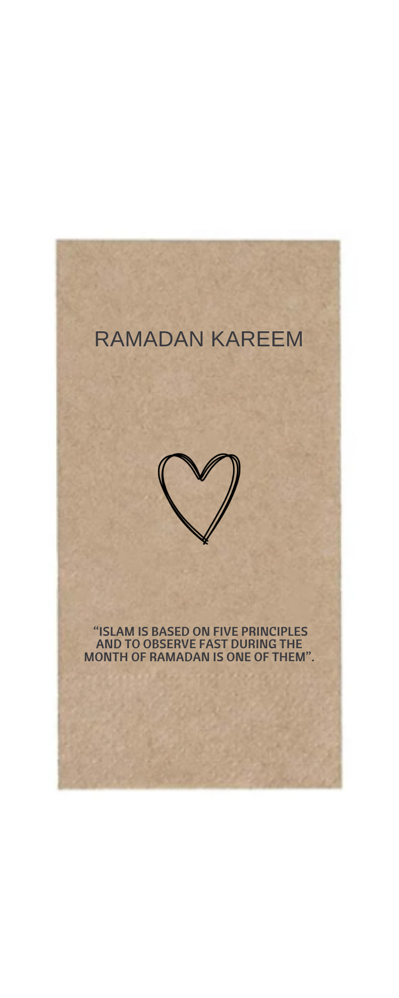 Servietten "Ramadan Kareem" 12er Set