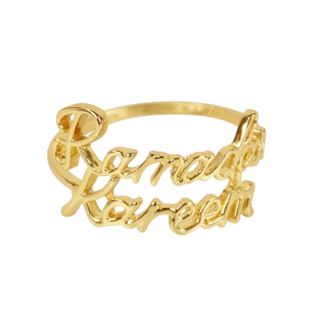 Ramadan Kareem Serviettenringe – 6er Set Gold