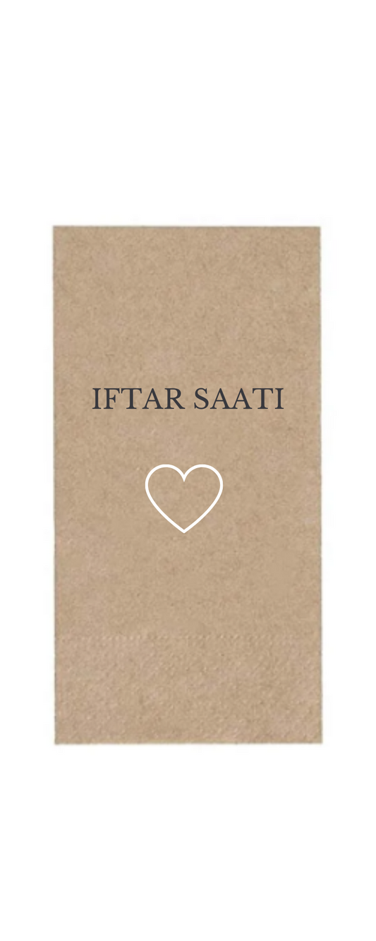 Servietten "Iftar Saati" 12er Set