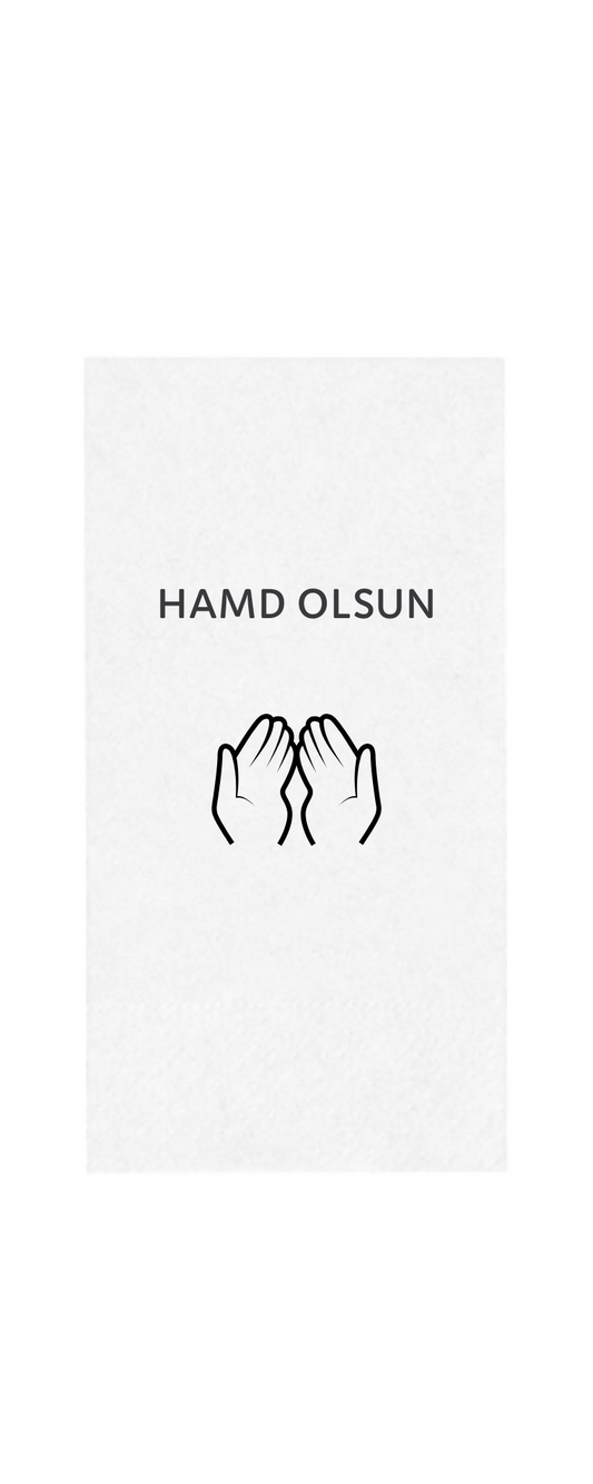 Servietten "Hamd olsun" 12er Set