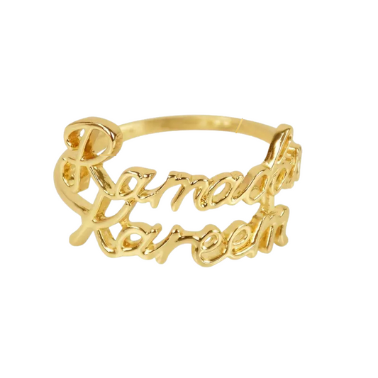 Ramadan Kareem Serviettenringe – 6er Set Gold