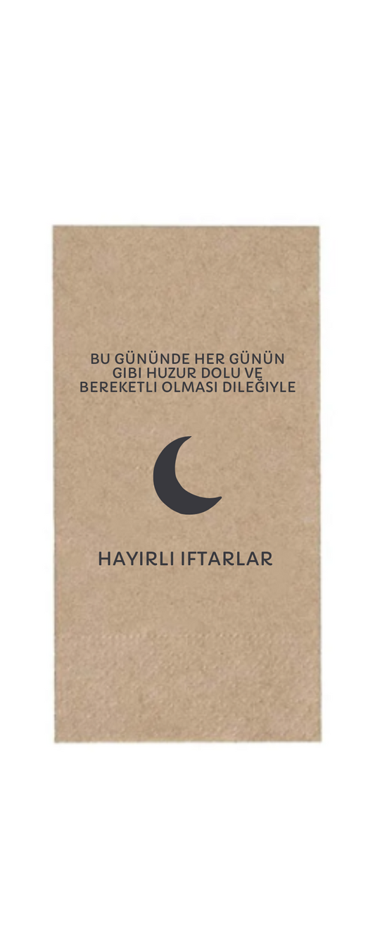 Servietten "Hayirli Iftarlar" 12er Set
